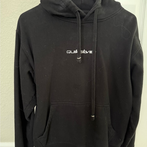 Quiksilver Classic Black Hoodie - Picture 1 of 3